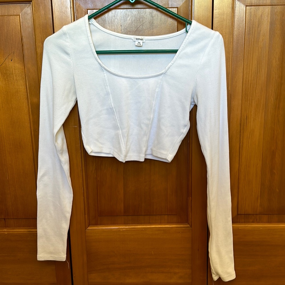 white long sleeve.